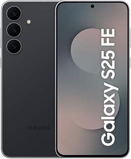 Samsung Galaxy S25 FE 5G Smartphone with Galaxy AI (JetBlack, 8GB RAM, 128GB Storage), 12MP Front Camera, ProVisual Engin...